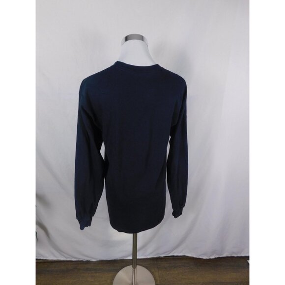 Coexist Imagine Shirt Unise Medium Navy Long Sleeve Graphic Peace Unity Crewneck - Picture 6 of 11